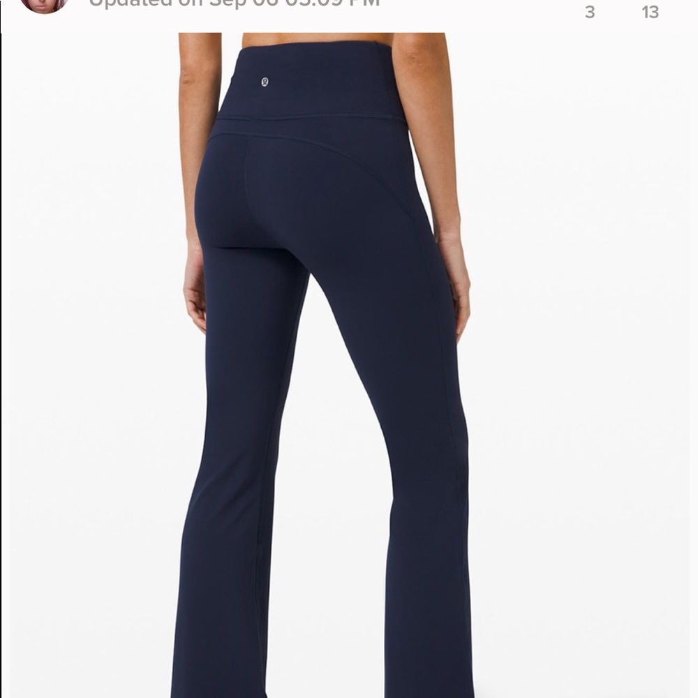 Lulu lemon flare yoga pants
